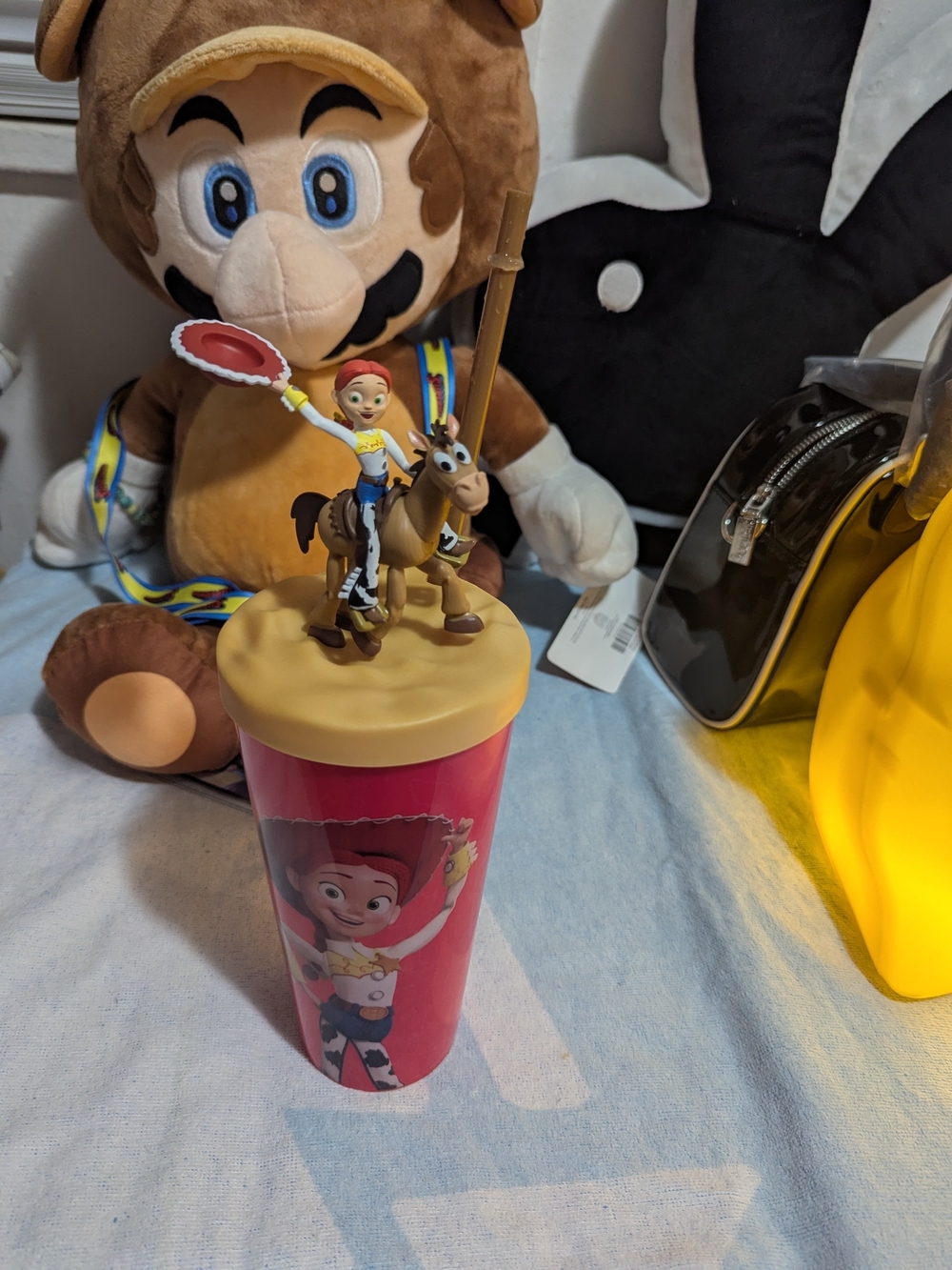 Toy story 5 movie collectible cup Jessie and bullseye horse